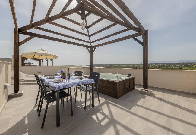 Apartment in Vokolida - Deluxe Two Bedroom Penthouse, Private Spa Tub 